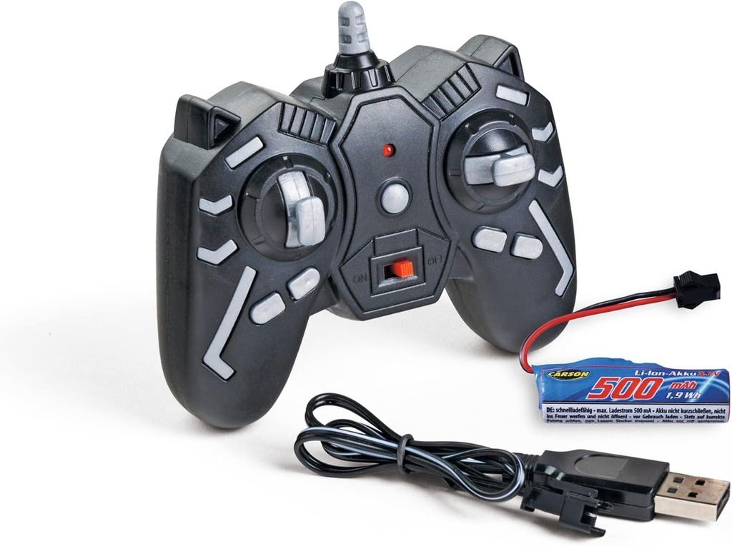 Carson 500404318 1:32 VW Beetle Rally 2.4GHz RTR Rot - Ferngesteuertes Auto Fahrzeug Fahrzeit 60 Min RC Auto Für Kinder Spielzeug Für Kinder Remo