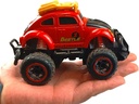 Carson 500404318 1:32 VW Beetle Rally 2.4GHz RTR Rot - Ferngesteuertes Auto Fahrzeug Fahrzeit 60 Min RC Auto Für Kinder Spielzeug Für Kinder Remo