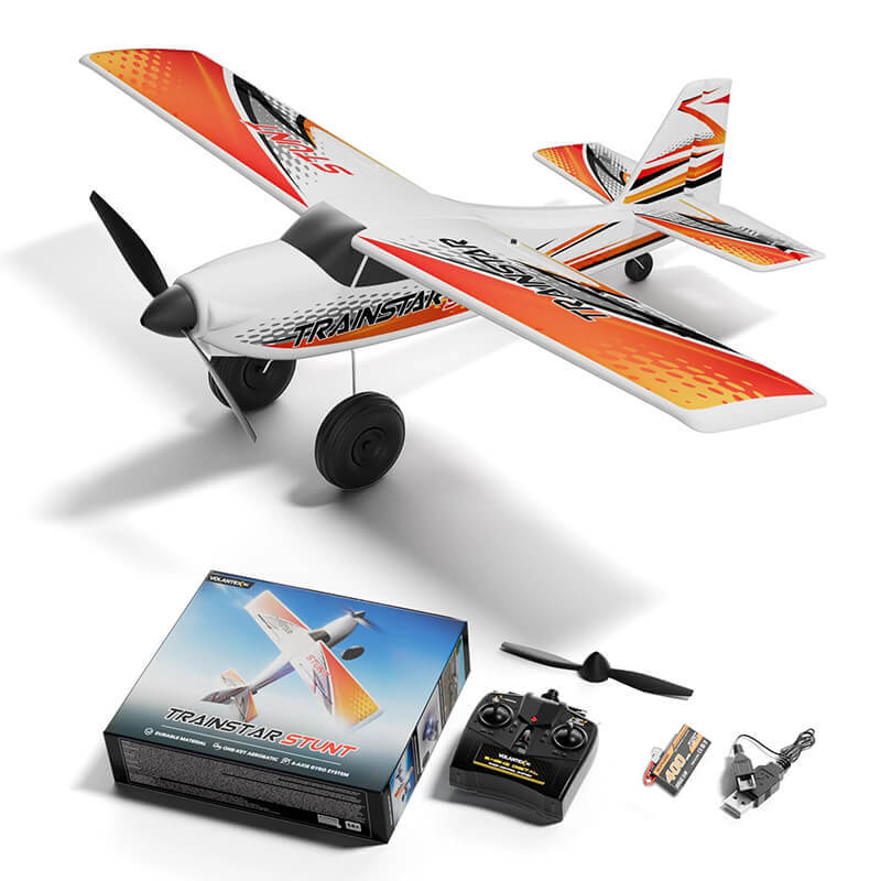 [V768-4R] VOLANTEX TRAINSTAR STUNT 500MM 4CH BRUSHLESS WITH GYRO RTF RED