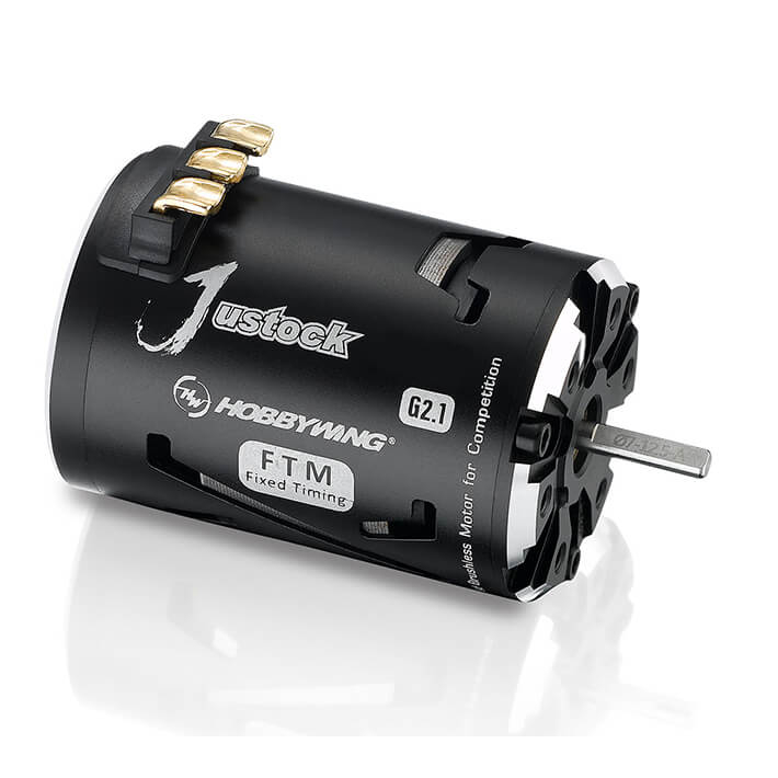 [HW30408011] HOBBYWING JUSTOCK G2.1 17.5T SENSORED MOTOR (FIXED TIMING)