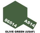 Tamiya - AS-14 - Olive Green (USAF)