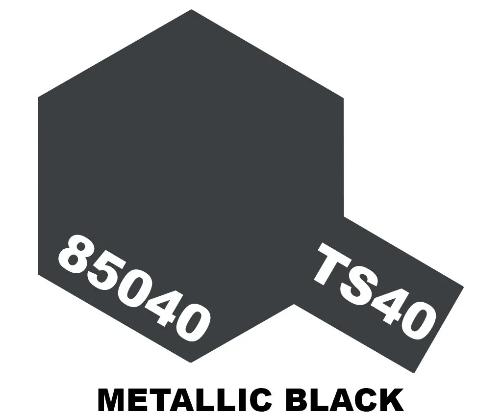 Tamiya TS-40 Metallic Black