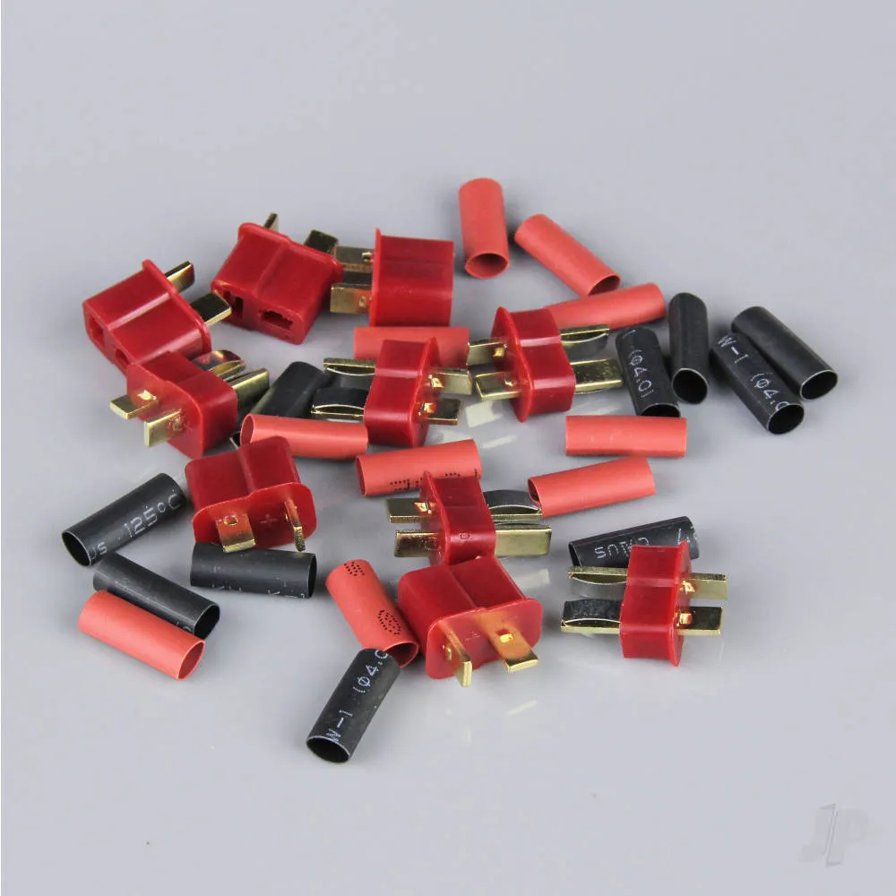 Radient Deans pairs inc Heat Shrink (5pcs)