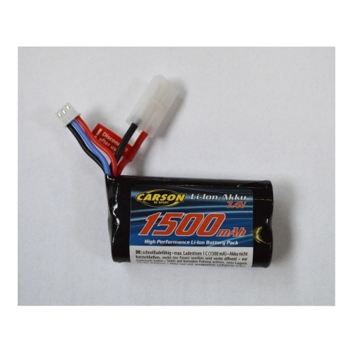 Carson Li-ion 7.4V 1500mAh RC Battery for Tamiya 57407