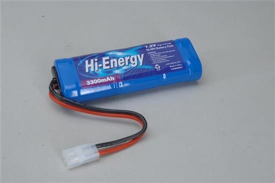 [O-HE6N3300SCLT] Hi-Energy 3300mah 7.2v NIMH Battery