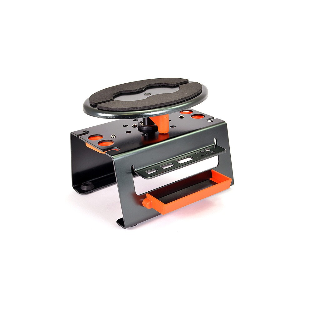 Fastrax Deluxe Alum Locking Rotating Maintenance Stand - Grey FAST404GY