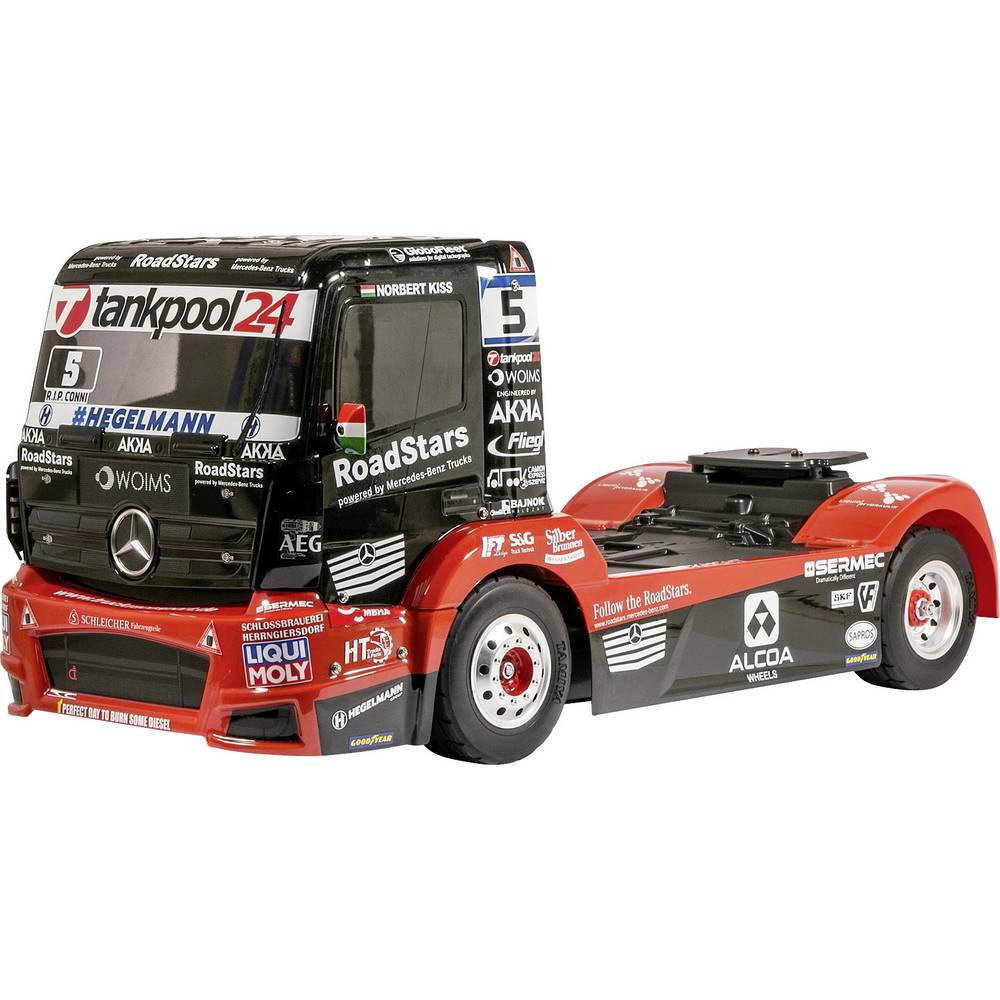 [58683] Mercedes Tankpool 24 ACTROS Racing Truck (TT-01E) 1:14 Assembly Kit