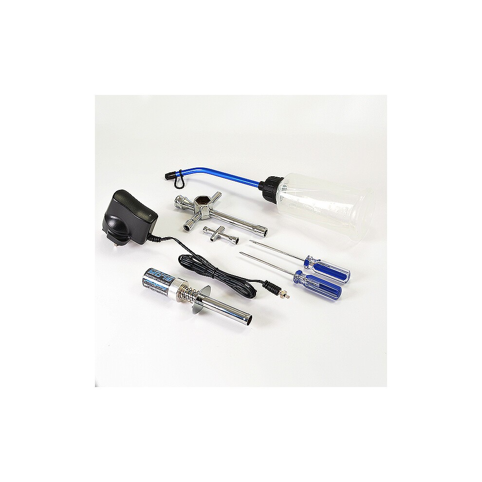 Fastrax Nitro Starter Set (Uk Plug) with 3000mAh Glow Starter