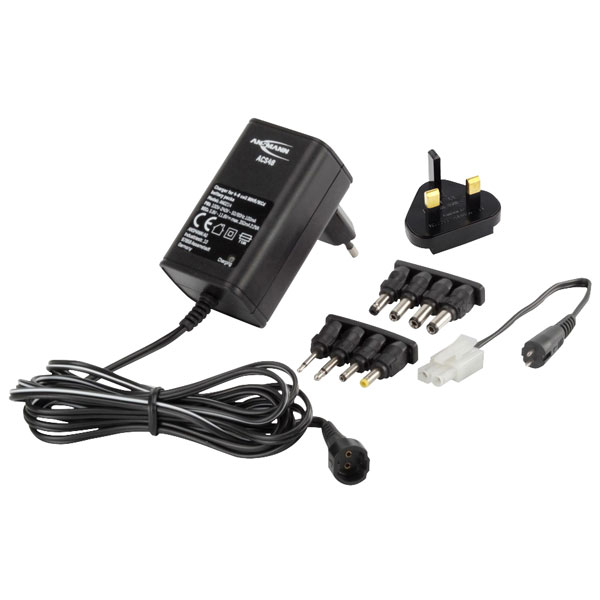 Ansmann Charger for 4-8 cells NiMH/NiCd battery packs (4.8V-9.6V)