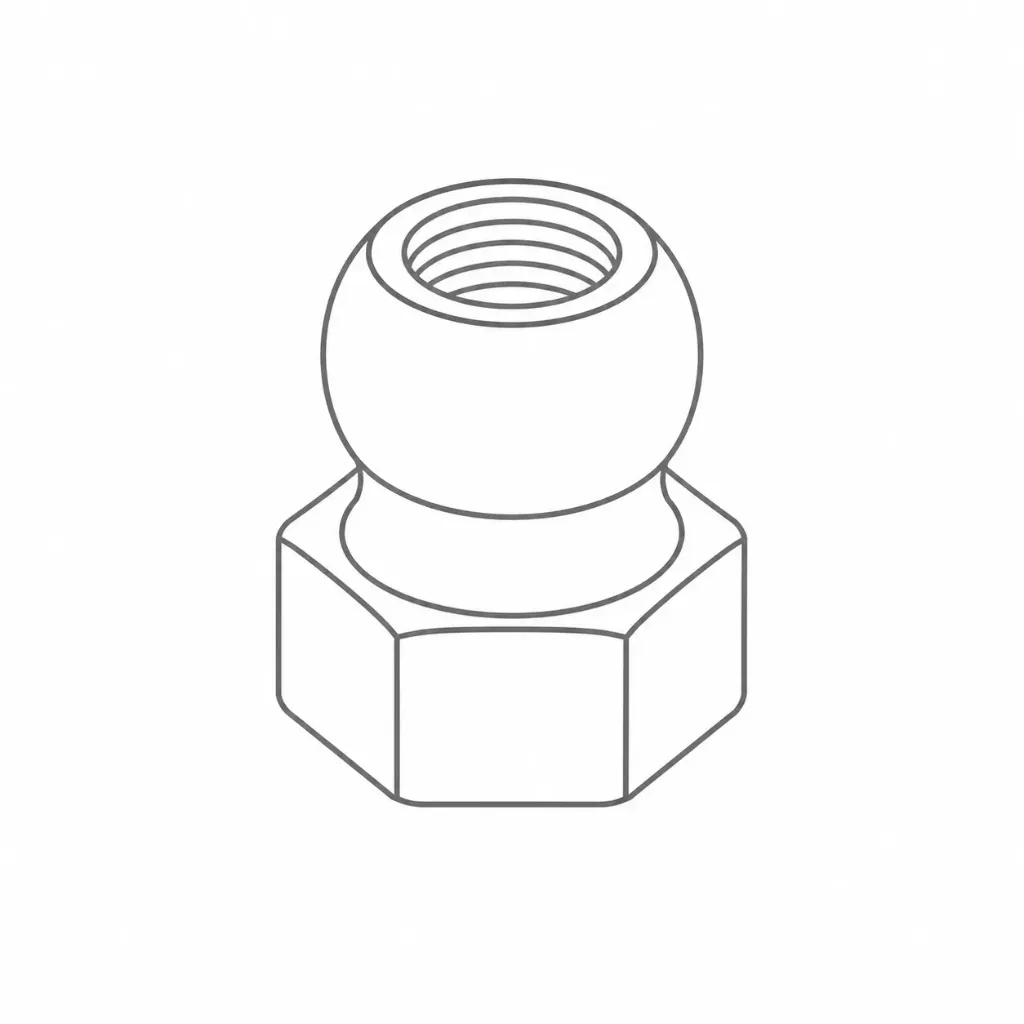 5mm Ball Connector Nut