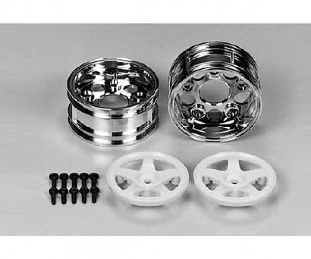 Tamiya 50672 Rc 5 Spoke Twopiece Wheels
