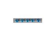 Tamiya 53159 4mm Flange Lock Nut Blue - RC Hop-ups