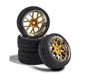 Carson - Y-Design Wheel (4) Gold/Chrome