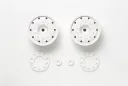 Tamiya - Hex Hub Wheels  30mm White  (1 pair)