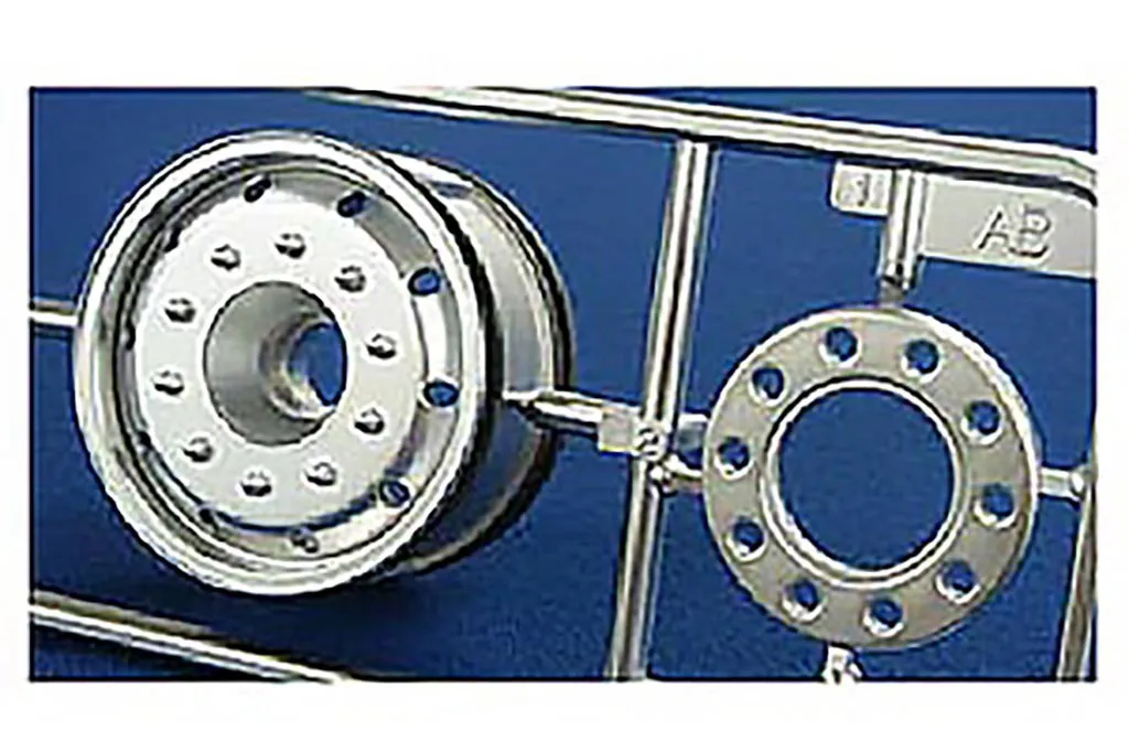 Tamiya - Plated Wheels 30mm Hex Matt - Truck