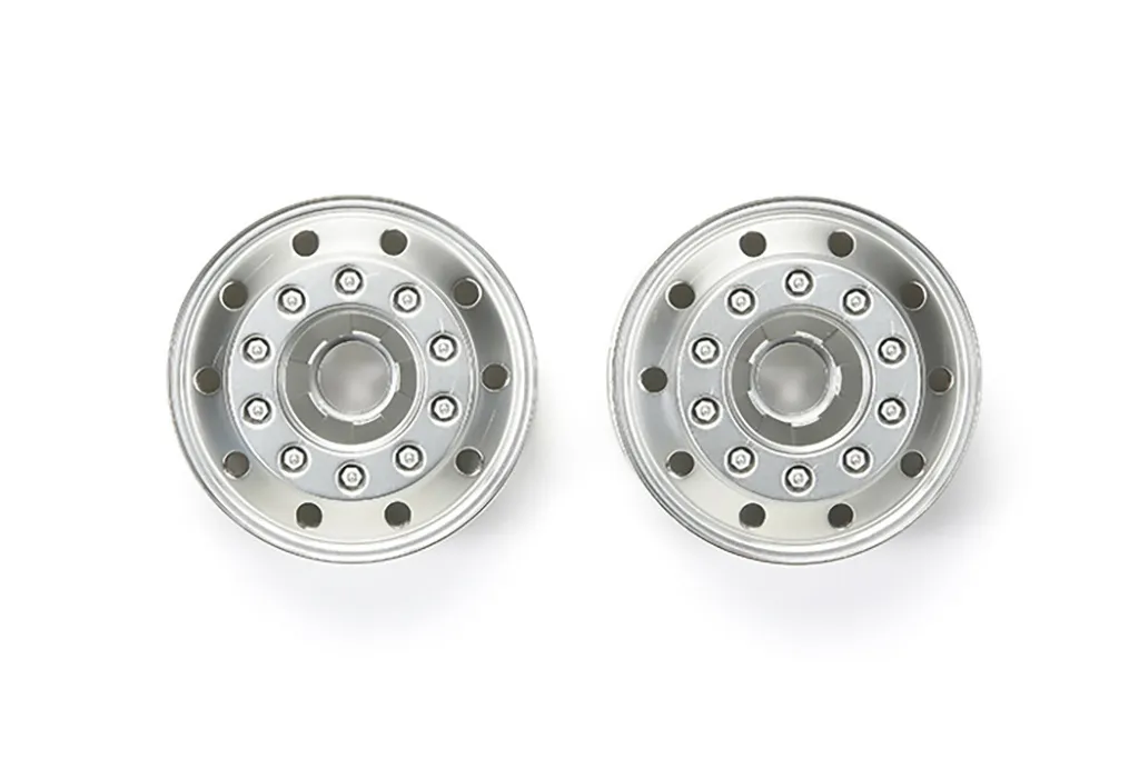 Tamiya - Metal-Plated Front Wheels 22mm Width