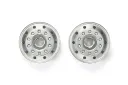 Tamiya - Metal-Plated Front Wheels 22mm Width
