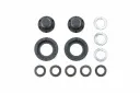 Tamiya - Truck Hub Nuts For Single Wheels OP.56 Single Hub Nut Black 2pcs
