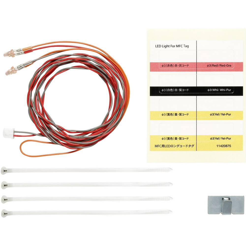 [56549] Tamiya 56549 MFC 2 X 3 Mm Red 1100 Mm LED Light Set