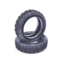 Schumacher U6901 Fusion Slim 1:10 2wd Tyres Front Yellow PR