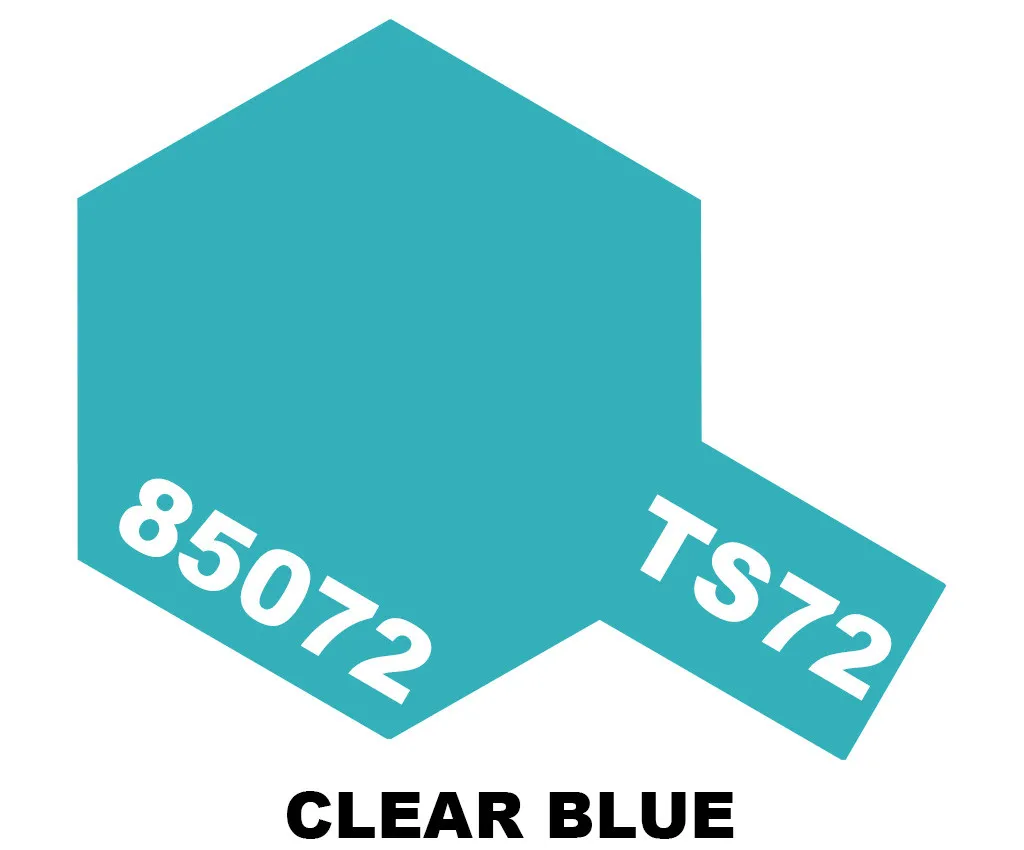 TamiyaTS-72 Clear Blue