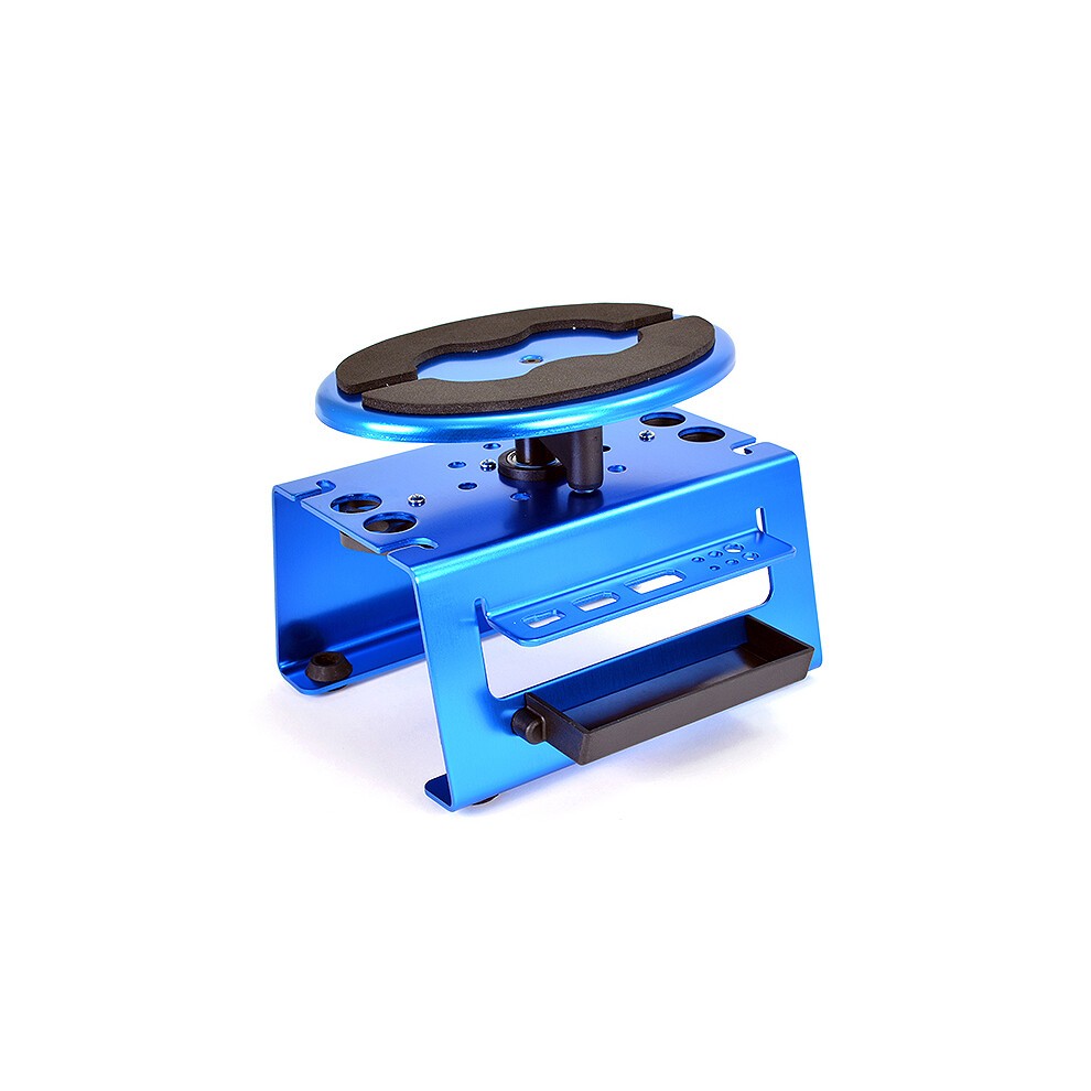 Fastrax Deluxe Alum Locking Rotating Maintenance Stand - Blue FAST404BL
