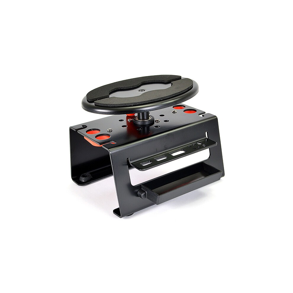 Fastrax Deluxe Alum Locking Rotating Maintenance Stand - Black FAST404BK