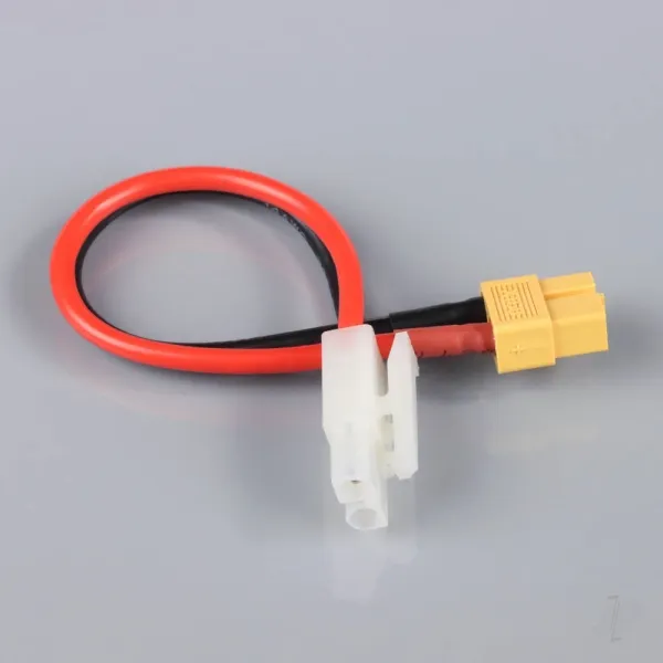 Charge Lead XT60 - Tamiya Male 14awg 150mm (ESC end)