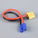 Charge Lead XT60 - EC3 Male 14awg 150mm (ESC end)