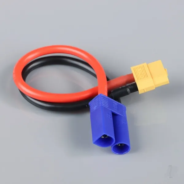 Charge Lead XT60 - EC5 Male 12awg 150mm (ESC end)