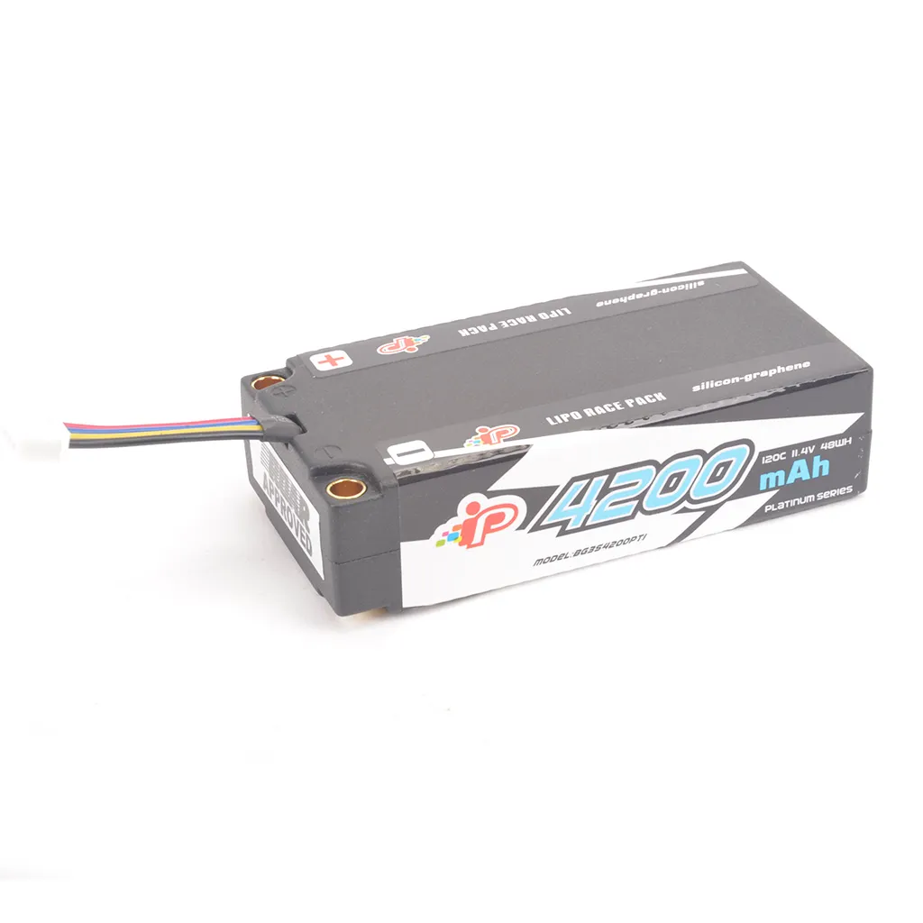 [IPBG3S4200PT1] Intellect Lipo LIHV 3s 25.1mm - Shorty 4200mah 11.4v - IPBG3S4200PT1