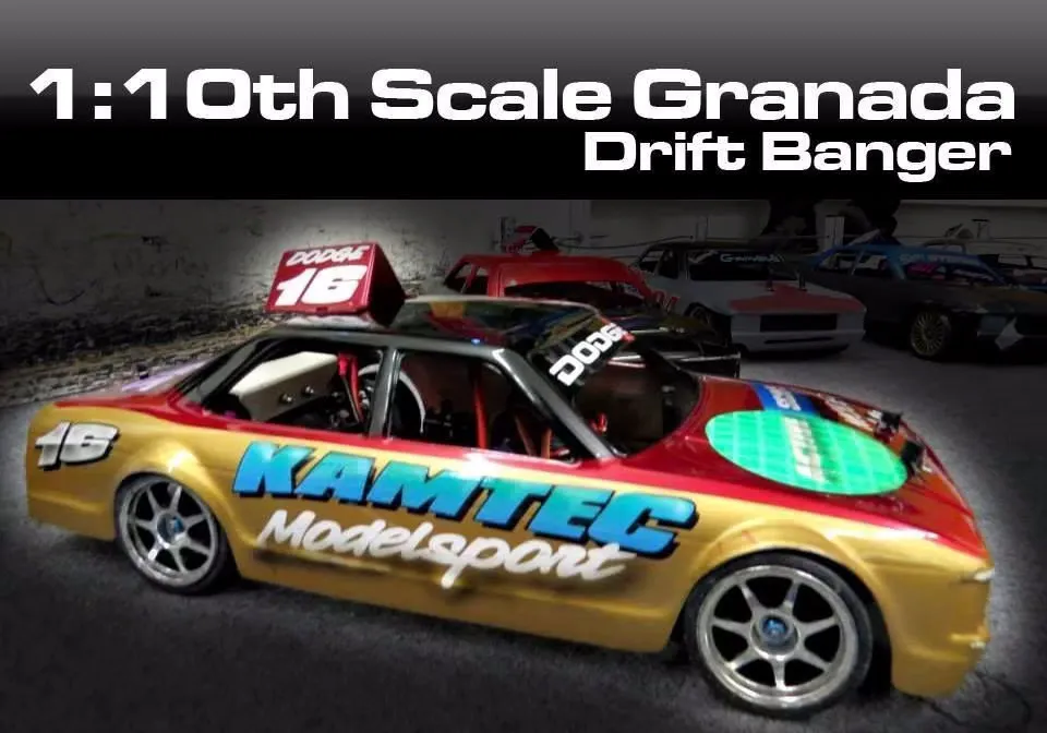 Granada MkI 1:10 Drift Banger Body Shell LEXAN