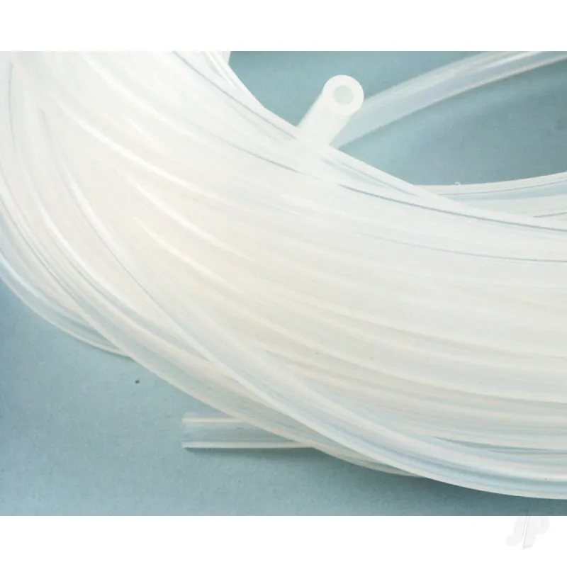 3mm (1/8) Thick Silicone Fuel Tube (per meter)