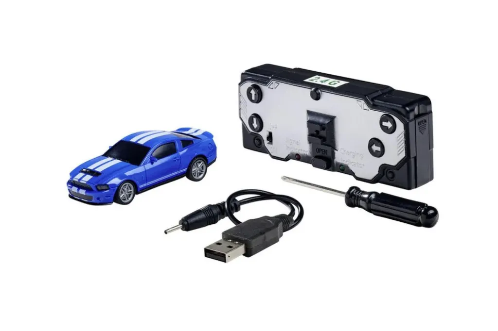 1:60 Nano Racer Ford Mustang Shelby GT500 Blue