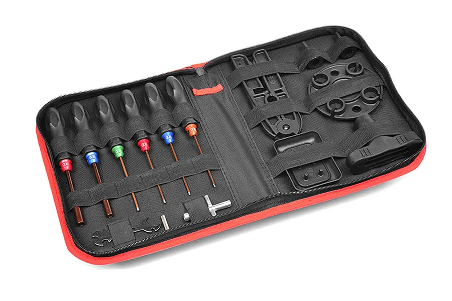 [C-16250] CORALLY 16pc Car Tool Set inc. Bag