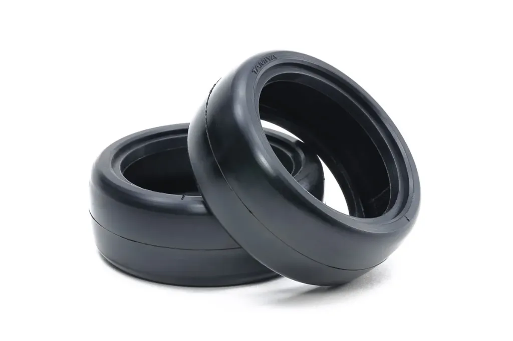 Tamiya RC Reinforced Racing Tires Medium 24mm 2 Pieces