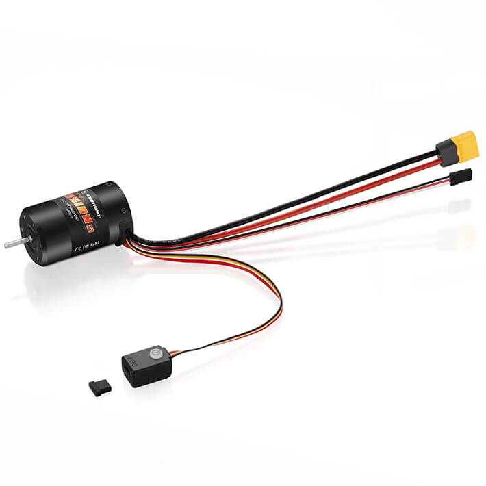 [HW30404317] HOBBYWING QUICRUN FUSION SE 1800KV SENSORED BRUSHLESS 2IN1 ESC & 1800Kv Motor
