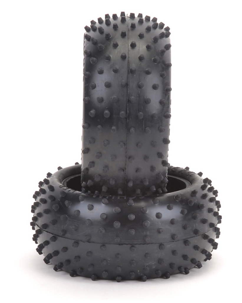 MINI SPIKE 2; REAR TYRES - YELLOW (PR)