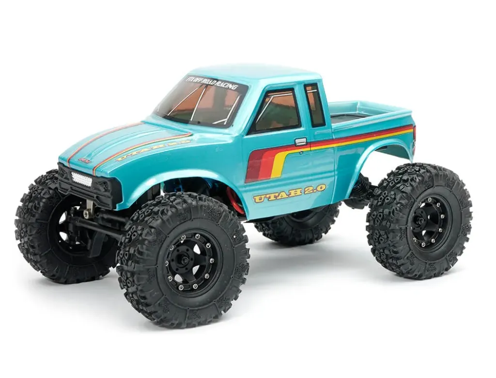 FTX UTAH 2.0 1:18 BRUSHLESS 2-SPEED LCG CRAWLER - METALLIC TEAL
